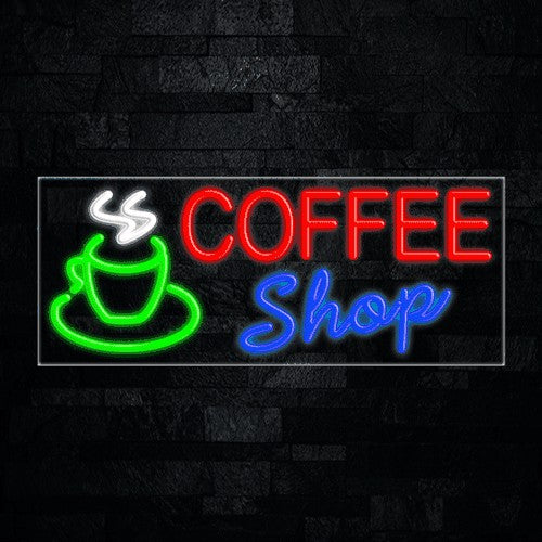 Coffee Shop Flex-Led Sign