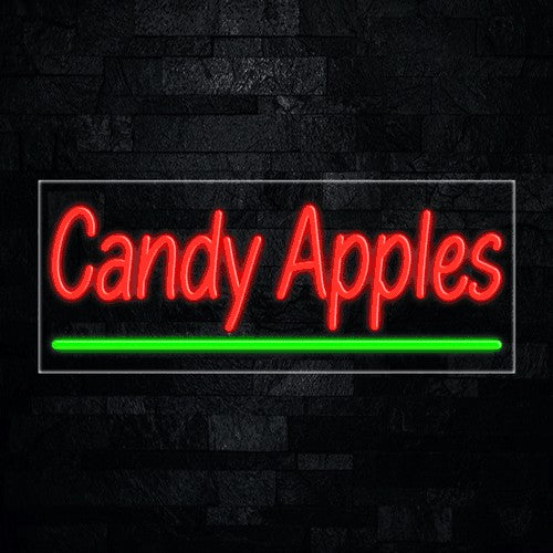 Candy Apples Flex-Led Sign