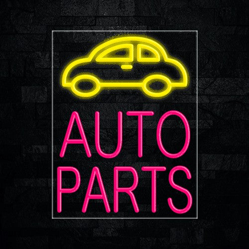 Auto Parts Flex-Led Sign