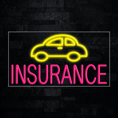 Auto Insurance Flex-Led Sign