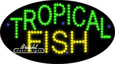 Tropical Fish LED Sign