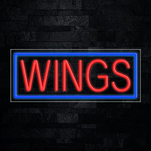 Wings Flex-Led Sign