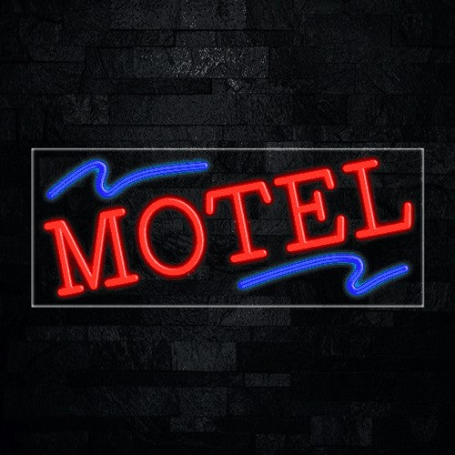 Motel Flex-Led Sign