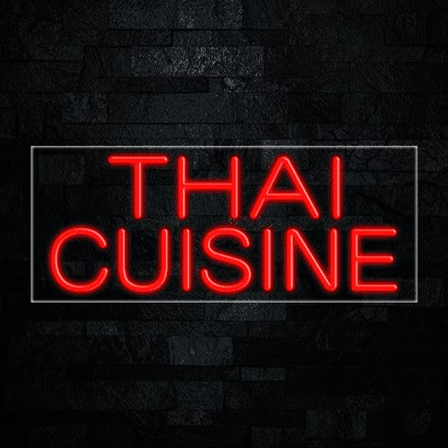 Thai Cuisine Flex-Led Sign