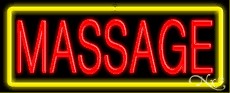 Massage Neon Sign