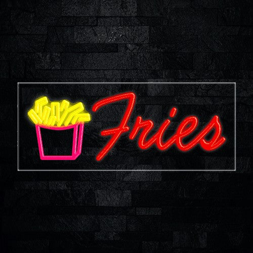 Fries, Logo Flex-Led Sign