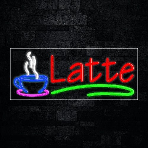 Latte Flex-Led Sign