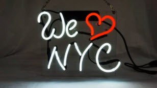 We Love New York City Neon Sign
