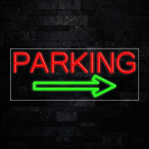 Parking Flex-Led Sign
