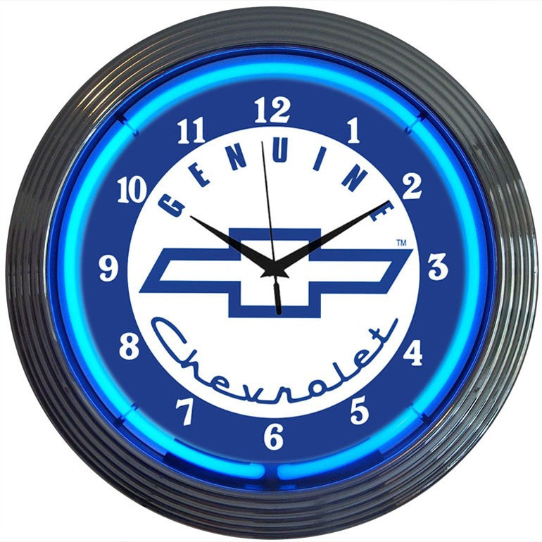Genuine Chevy Neon Clock