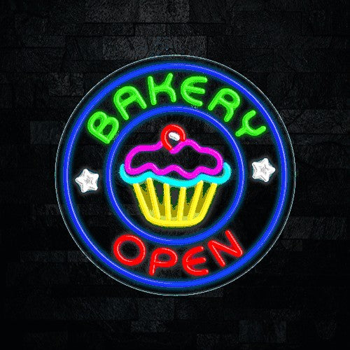 Bakery Open Flex-Led Sign