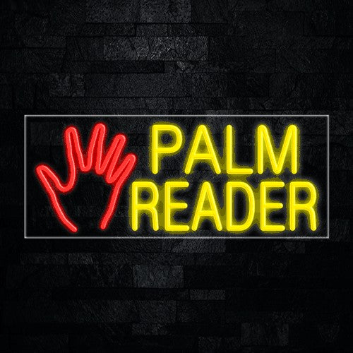 Palm Reader, Logo Flex-Led Sign