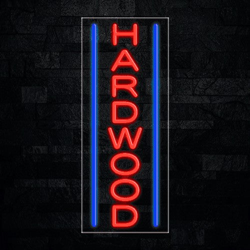 Hardwood Flex-Led Sign
