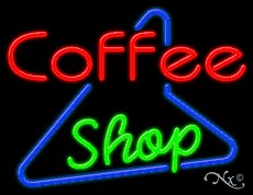 Coffee Shop Business Neon Sign