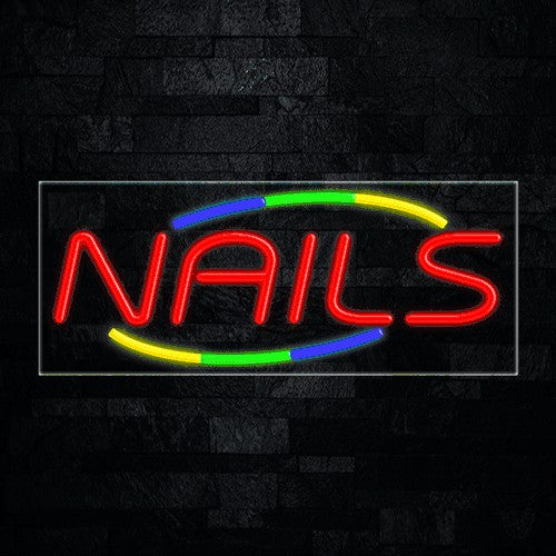 Nails Flex-Led Sign