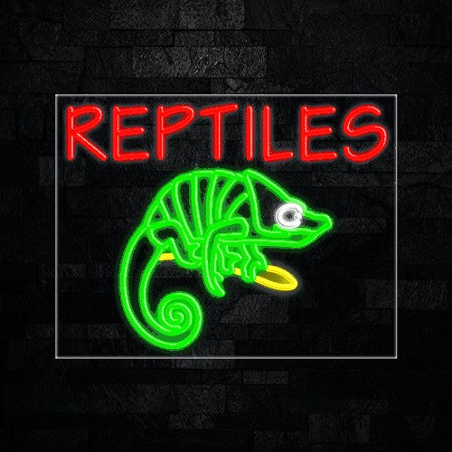 Reptiles Flex-Led Sign