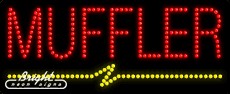 Muffler LED Sign