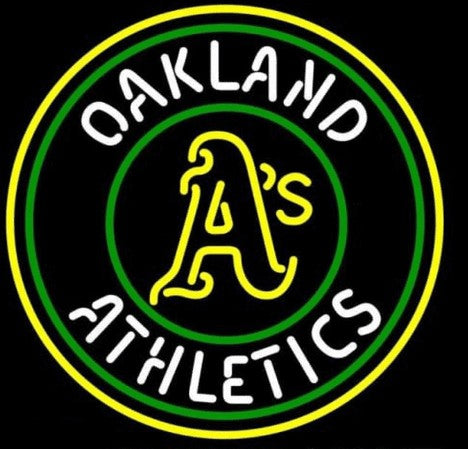 Oakland Athletics Neon Sign