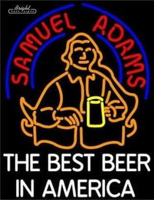 Sam Adams Best Beer Neon Sign