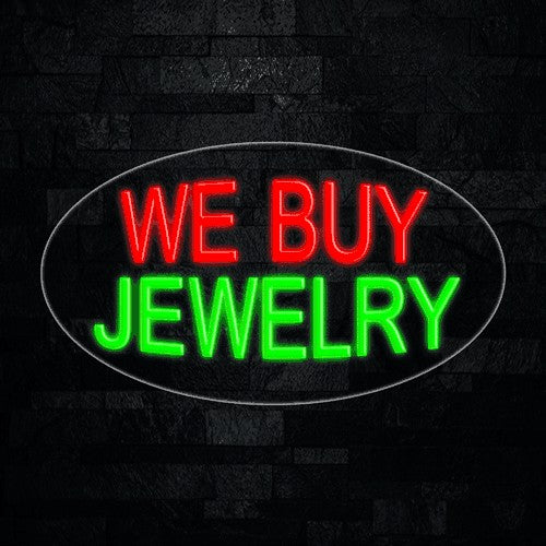 We Buy Jewelry Flex-Led Sign