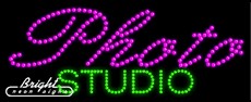 Photo Studio LED Sign