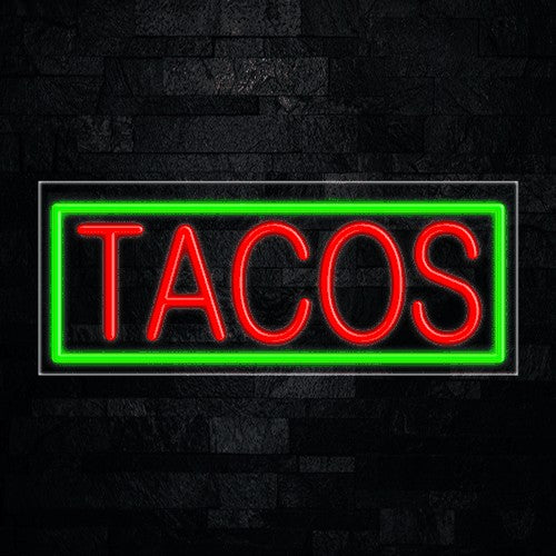Tacos Flex-Led Sign