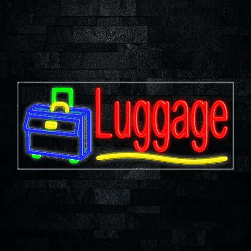 Luggage Flex-Led Sign