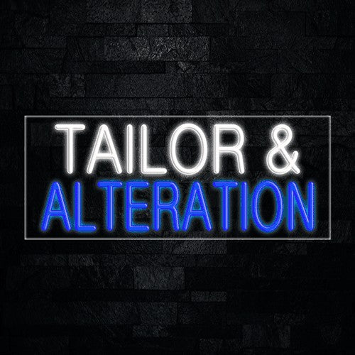 Tailor & Alteration Flex-Led Sign