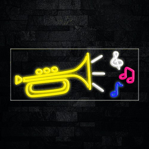 Music logo Flex-Led Sign