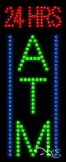 24 Hrs ATM LED Sign