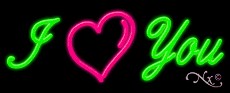 I Love You Business Neon Sign