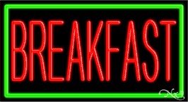 Breakfast Business Neon Sign