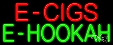 E-Cigs E-Hookah Business Neon Sign