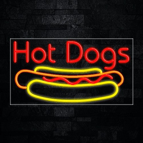 Hot Dogs, Logo Flex-Led Sign