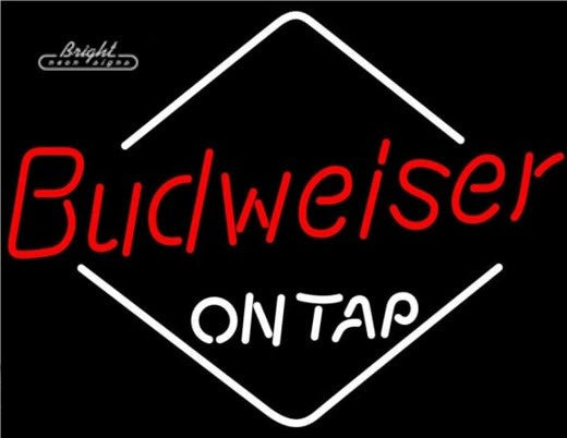 Budweiser On Tap Neon Sign