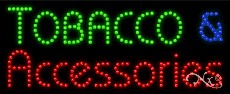 Tobacco & Accessories LED Sign
