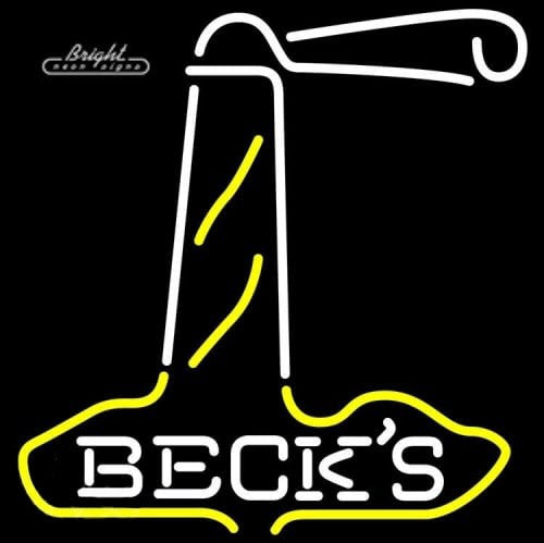 Becks Light House Neon Sign