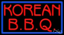 Korean BBQ Business Neon Sign
