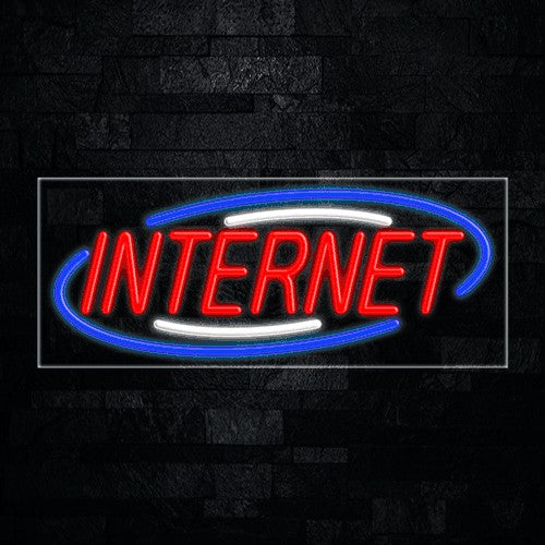 Internet Flex-Led Sign