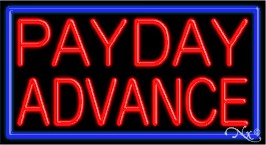 Payday Advance Business Neon Sign