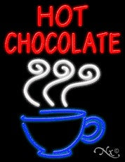 Hot Chocolate Business Neon Sign
