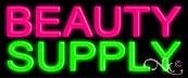 Beauty Supply Economic Neon Sign