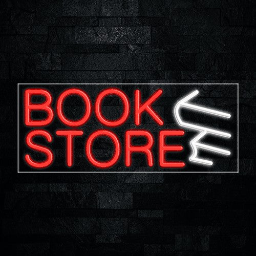 Book Store, Logo Flex-Led Sign
